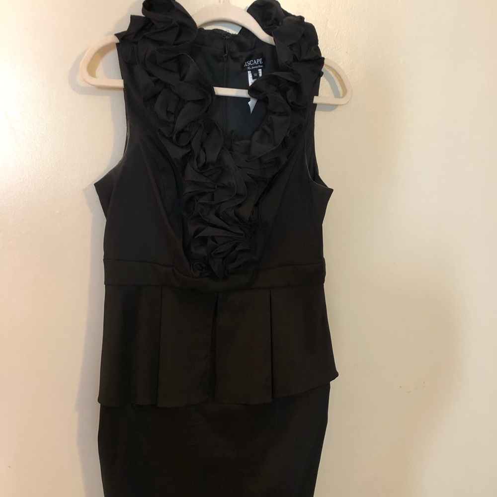 LBD with DRAMATIC Neckline!